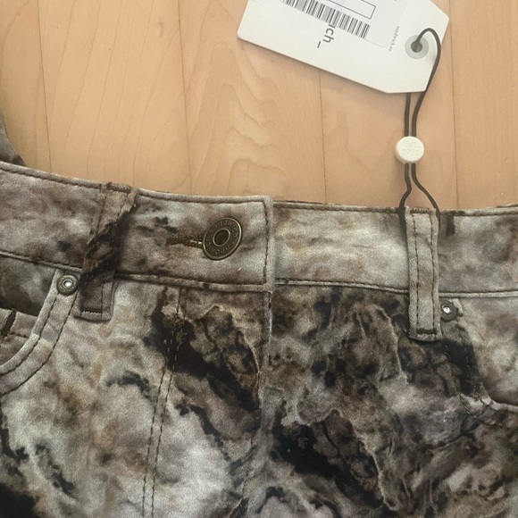 NWT Sandwich Abstract Print marble pants - Picture 2 of 6